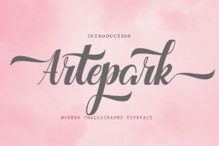 Artepark Font Review: A Script Typeface Worth Testing in Branding