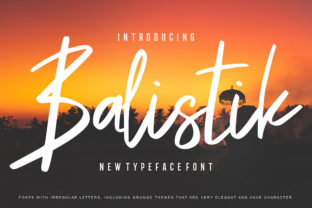 Balistik: A Script Font That Brings Hand-Lettering Energy to Web Design