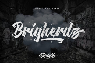 Brigherdz: A Bold Handwritten Font for Bright Branding