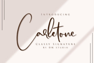 Carletone: A Light Script Font That Feels Right for Modern Web Design