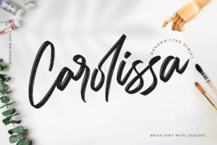 Carolissa Font Review: A Playful Brush Typeface for Brand Design