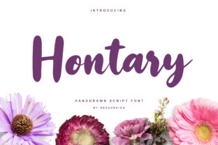 Hontary: A Handwritten Font Designed for Handmade Business Success