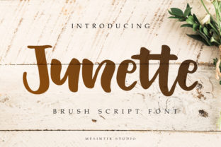 Junette: A Handwritten Script Font for Editorial Design