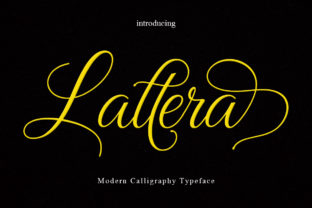 Lattera: A Modern Script Font for Digital Brand Experiences