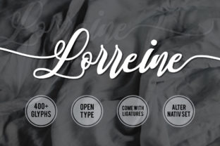 Lorreine: A Playful Handwritten Font for Crafters and Makers