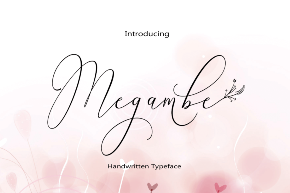 Megambe Font: Elegant Handwriting for Small Business Branding