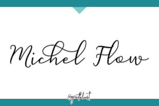 Michel Flow: A Delicate Script Font for Editorial Charm