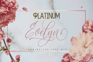 Platinum Evelyn Duo: A Delicate Typeface for Brand Storytelling
