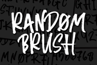 Random Brush: A Textured Script Font That Gives Small Brands an Authentic Edge