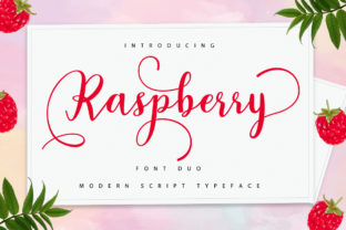 Raspberry Duo: A Sweet Handwritten Font for Business Branding