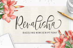 Revalisha Script: A Modern Display Font for Digital Creators
