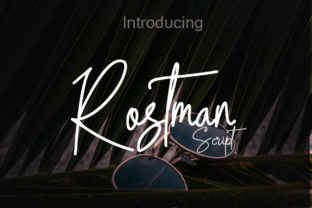 Rostman: A Handwritten Typeface for Modern Digital Branding
