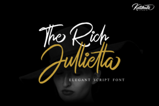 The Rich Jullietta: A Modern Handwritten Font for Marketers