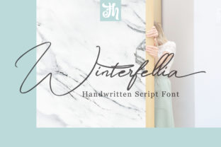 Winterfellia: A Handwritten Script Font with Genuine Charm